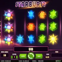 SlotsPalace - Starburst Slot Game - NetEnt